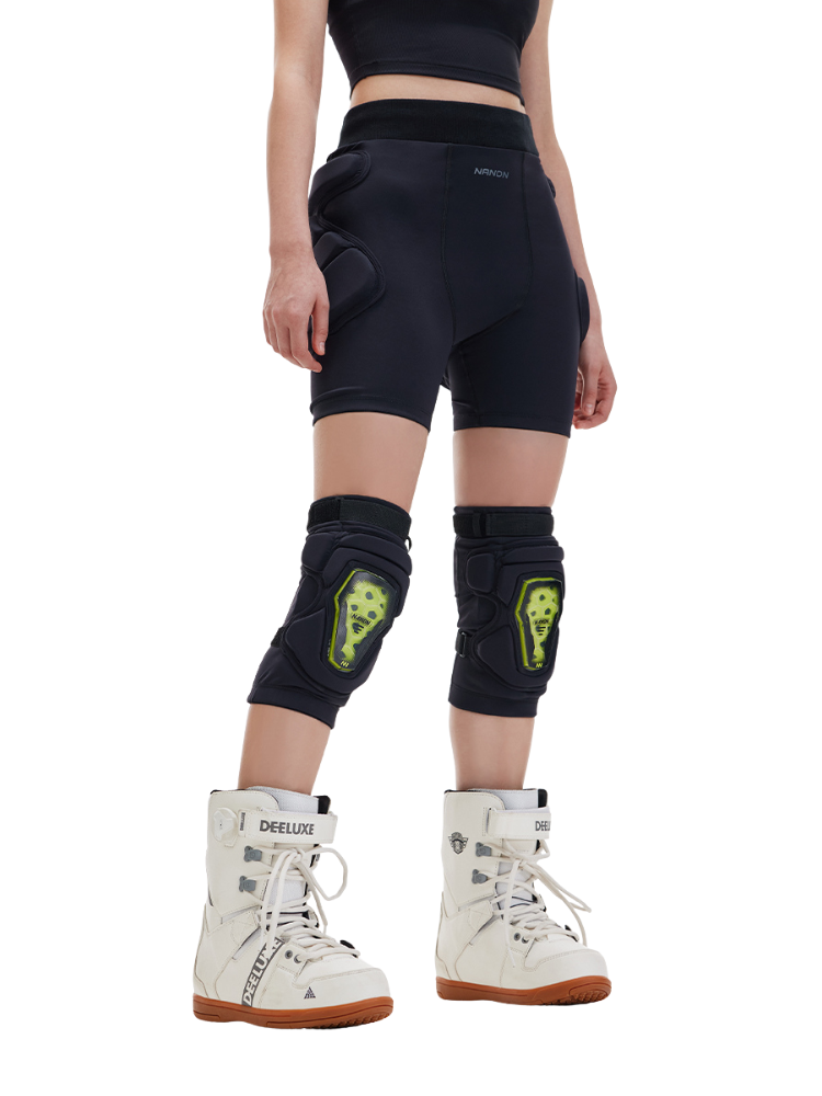 NANEND Pro Protective Shorts & Knee Pads Set - Unisex