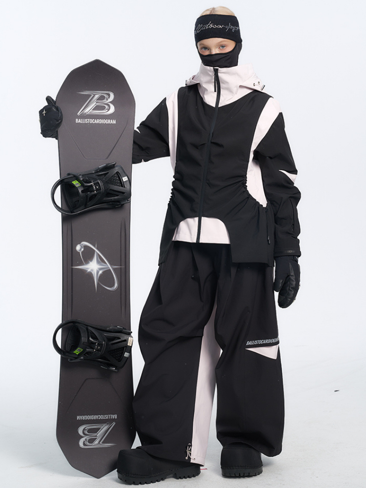BCG Black Star-rhinestone Ski Balaclava - Women's