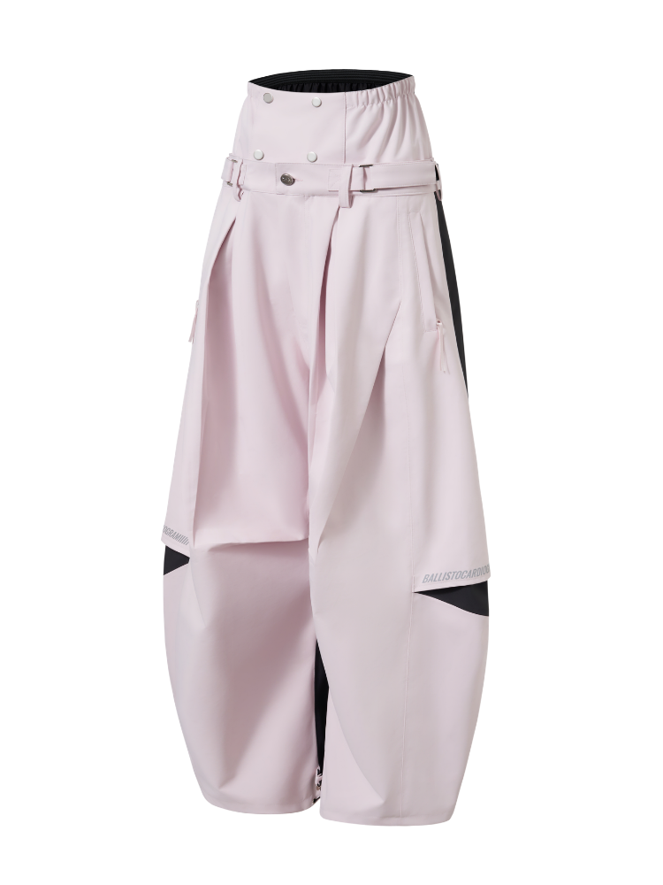 BCG Ballet Bound Pink Baggy Ski Pants - Women's
