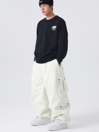 Searipe 3L Monochrome Baggy Cargo Pants - Men's