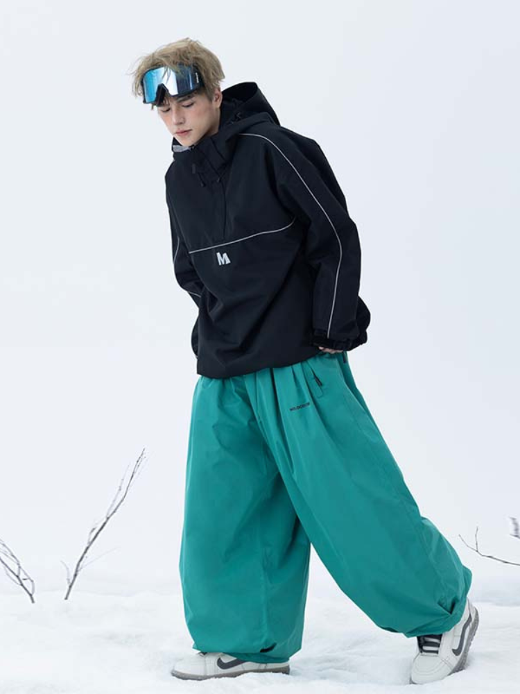 Molocoster Parachute Baggy Ski Pants – Unisex