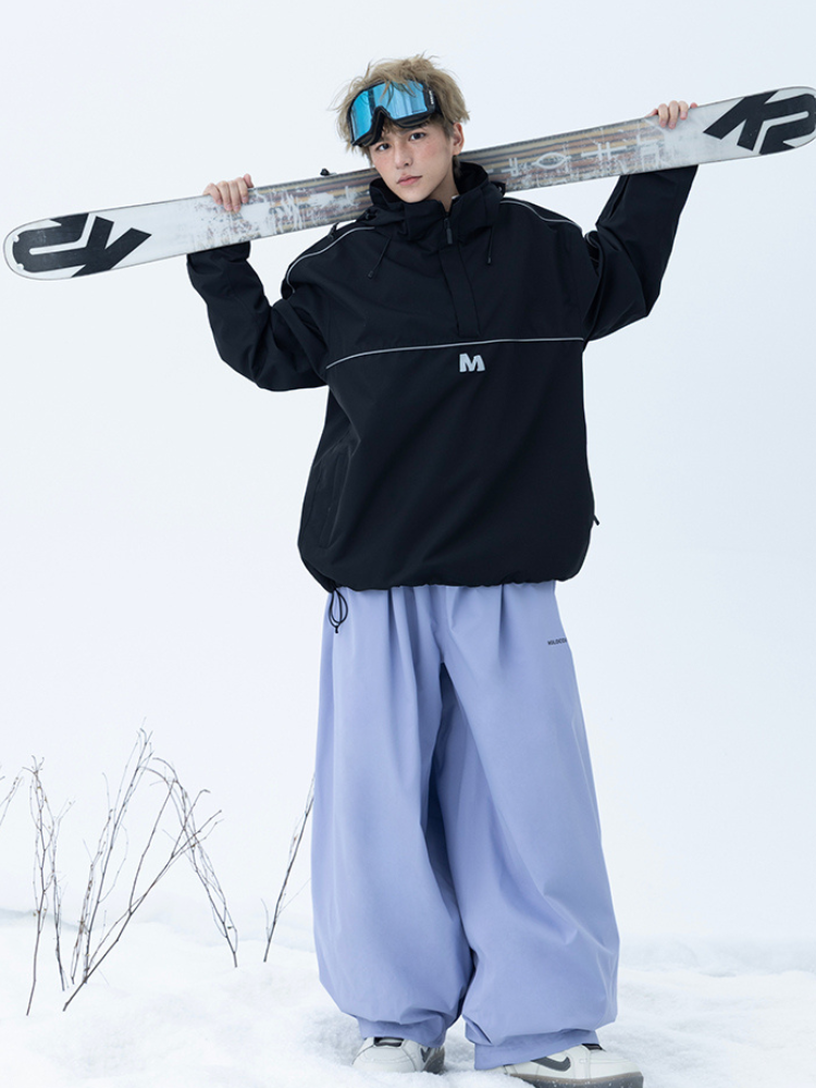 Molocoster Parachute Baggy Ski Pants – Unisex