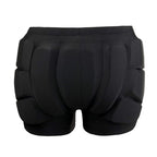 Reomoto Kids Hip Protection Pads Shorts Skiing Skating Snowboard Hip Protection Pads EVA 3D Padded Hip Bone Protection Pants for Teenagers (Black, S)