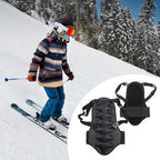 GORBUS Back Protector Spine Guard Spine Back Adult Spine Protective Gear for Skiing Snowboarding Skateboarding Skating