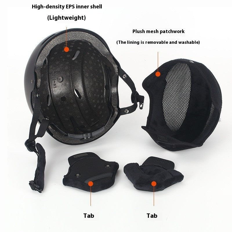 Winter Ski Helmet Outdoor Riding Half Helmet
