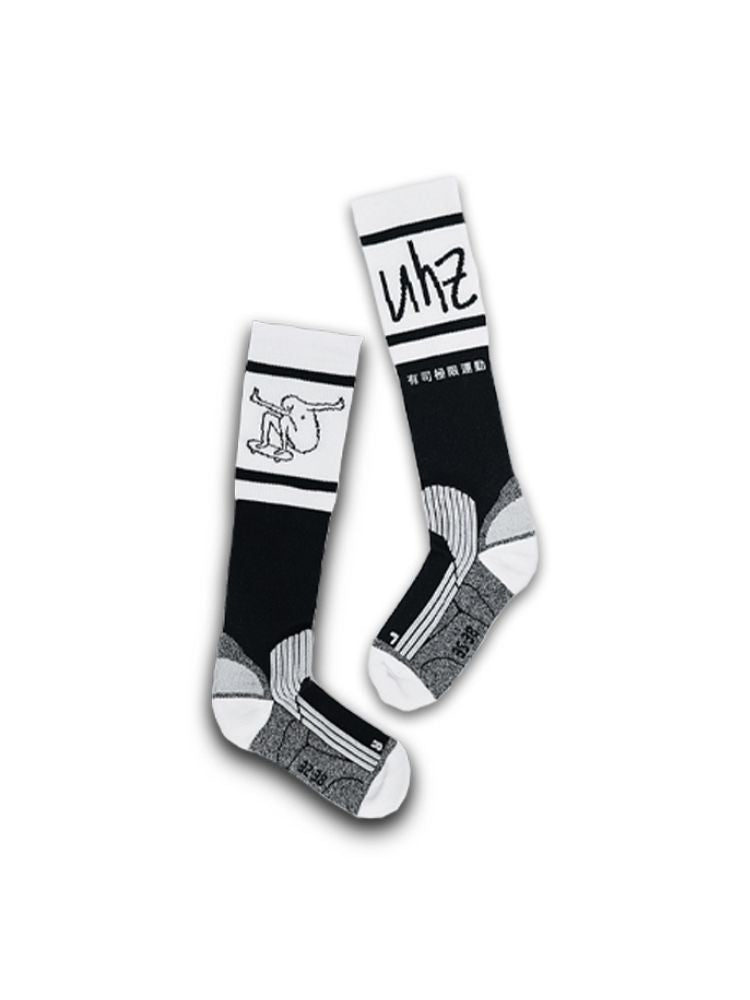 Uhznus Chic Printing Ski Socks