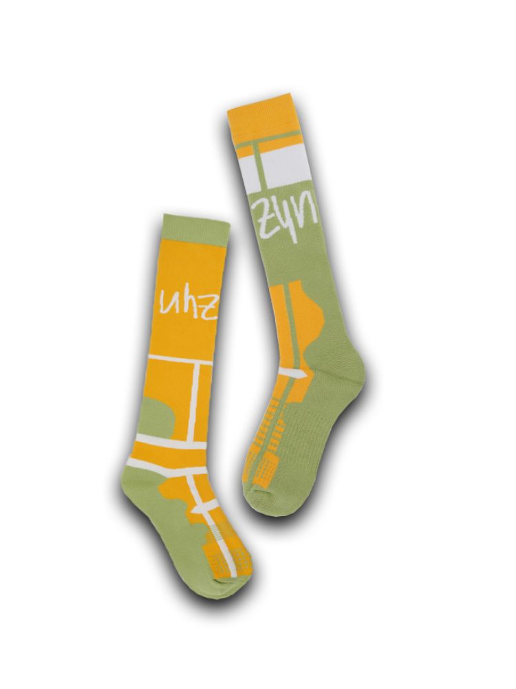 Uhznus Chic Printing Ski Socks