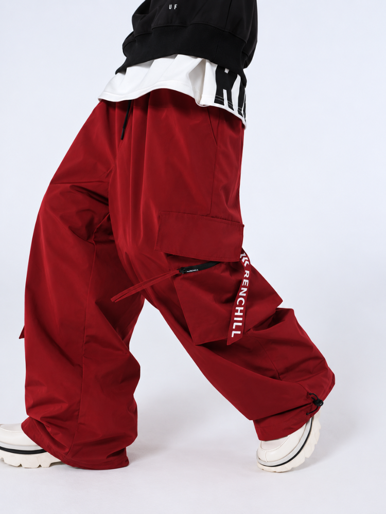 RenChill Wine Baggy Style Snow Pants - Unisex