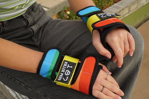 187 Wrist Guards - Rainbow