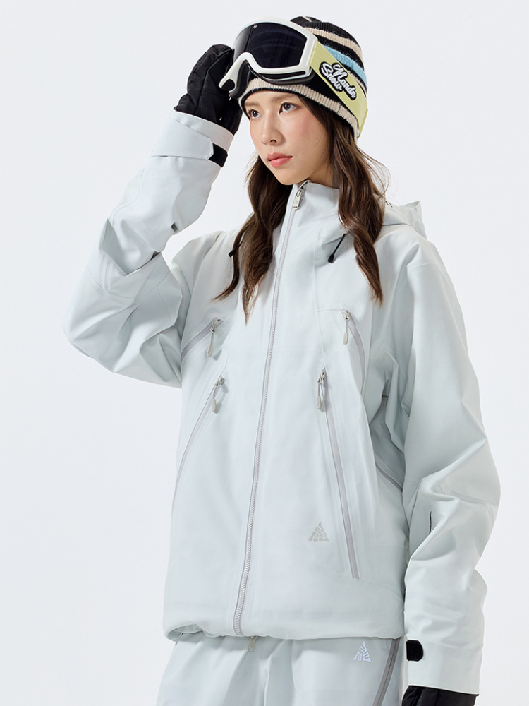 NANEND 3L Lightweight RECCO® Shell Ski Jacket - Unisex