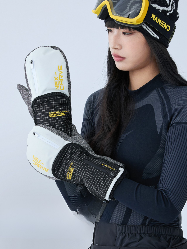 NANEND Shell Swap Carve Mitten