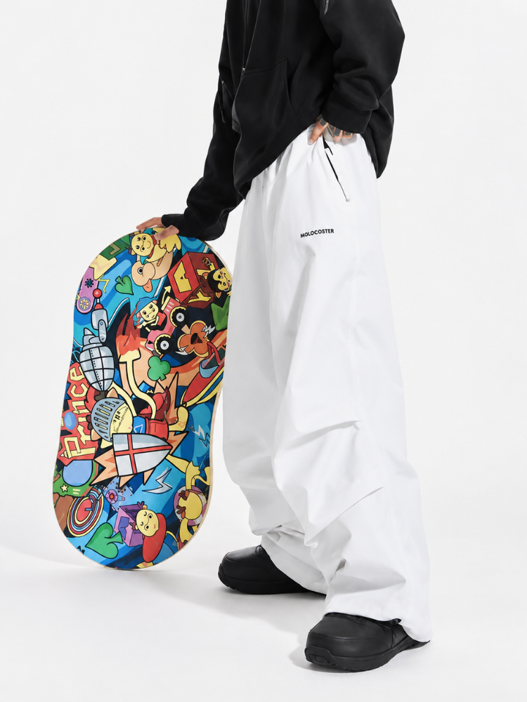Molocoster Three Dimensional 3L Baggy Snow Pants - Unisex